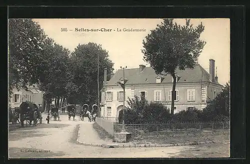 AK Selles-sur-Cher, la Gendarmerie