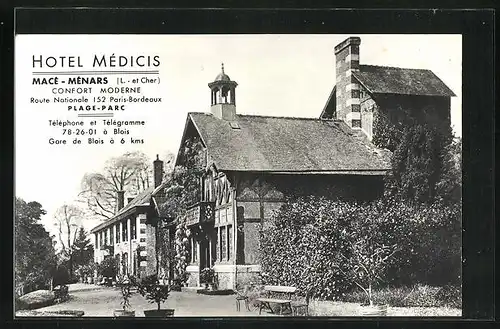 AK Macé-Ménars, Hotel Médicis