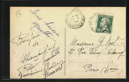 AK Champigny-en-Beauce, l'Asile des Deux-Fréres