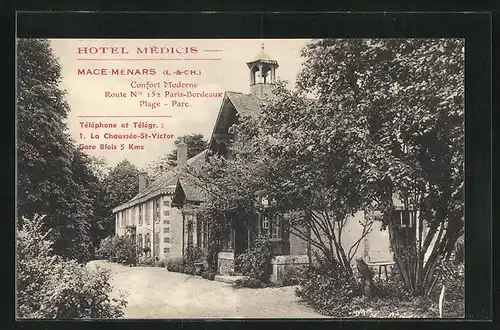 AK Macé-Menars, Hotel Médicis