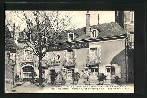 AK Blois, Hotel de la Gerbe d'Or