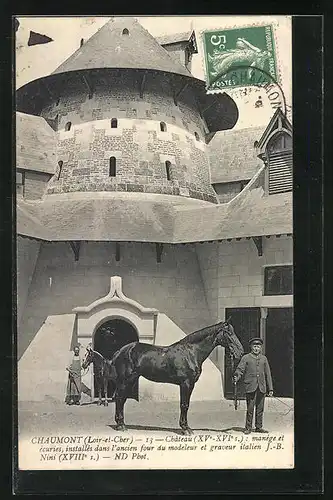 AK Chaumont, Chateau, manége et écuries