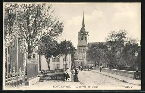 AK Romorantin, L`Entrée du Pont