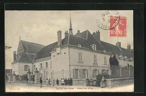 AK Selles-sur-Cher, Hôtel de Ville