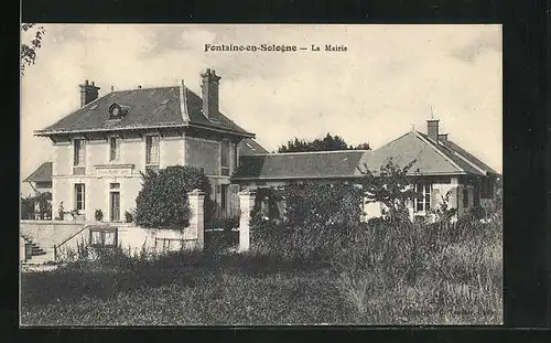 AK Fontaine-en-Sologne, La Mairie