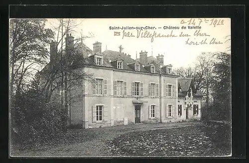 AK Saint-Julien-sur-Cher, Château de Valette