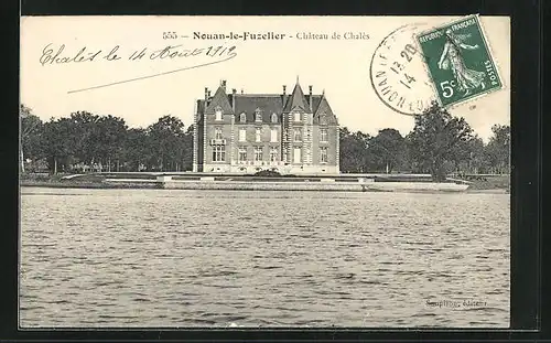AK Nouan-le-Fuzelier, Chateau de Chalés