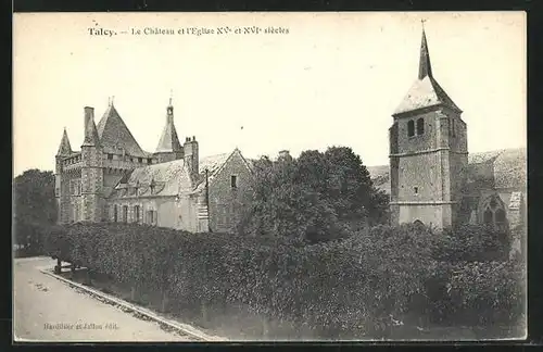 AK Talcy, le Chateau et l'Eglise