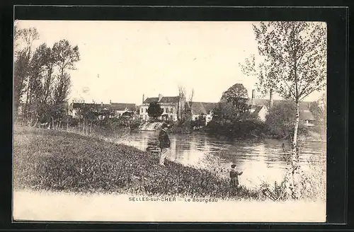 AK Selles-sur-Cher, Le Bourgeau