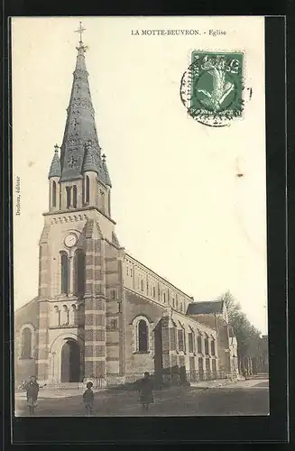 AK La Motte-Beuvron, Eglise
