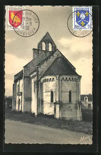 AK Noyers-sur-Cher, Saint Lazare, ancienne Eglise des Lepreux datant du XIIIe siecle