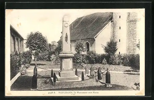 AK Mouchard, Monument aux Morts