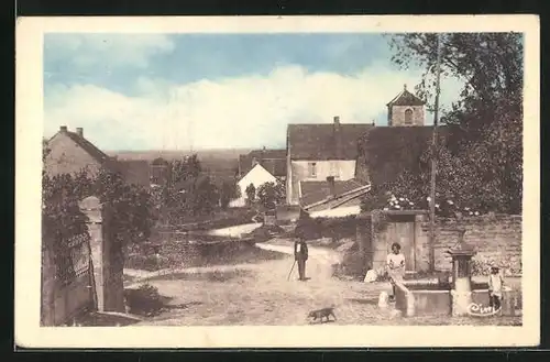 AK Gevingey, Vue du Haut du Village