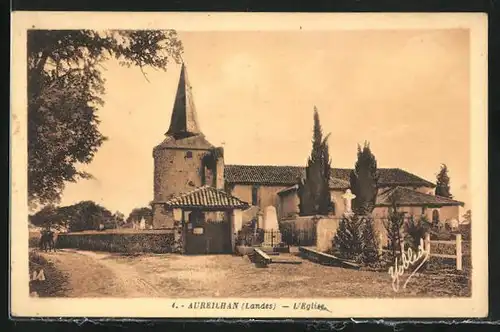 AK Aureilhan, L`Eglise, Kirche