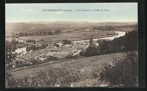 AK Peyrehorade, Vue Generale et Vallee du Gave