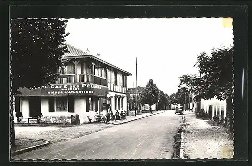 AK Buglose, Hotel-Cafe des Pelerins, Rue Principale