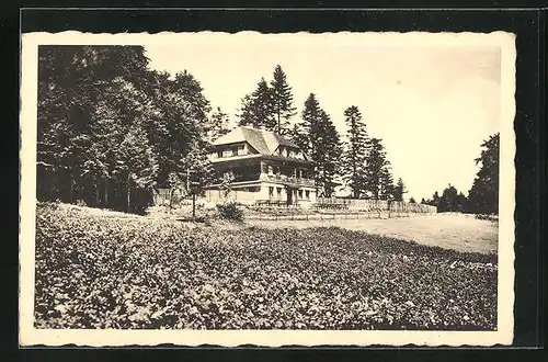 AK Vsetin, Blick auf ein Gasthaus
