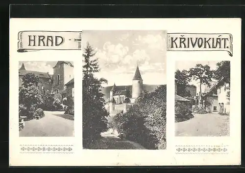 AK Krivoklát, Hrad