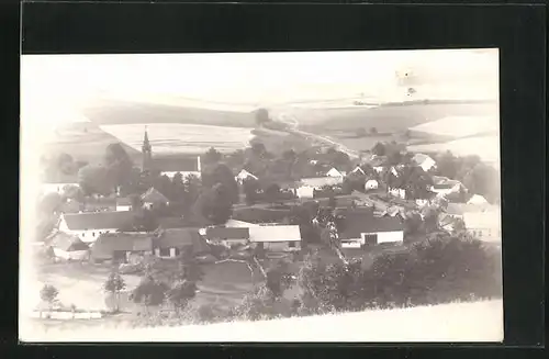 AK Martinice, Gesamtansicht aus der Vogelschau