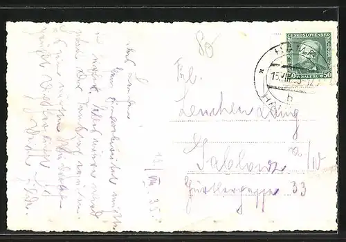 AK Hammer Am See / Hamr Na Jezere, Motiv am See