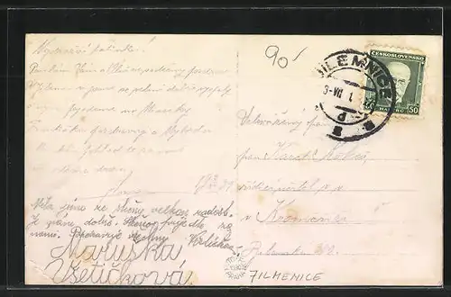 AK Jilemnice, Nàmesti, Marlktplatz