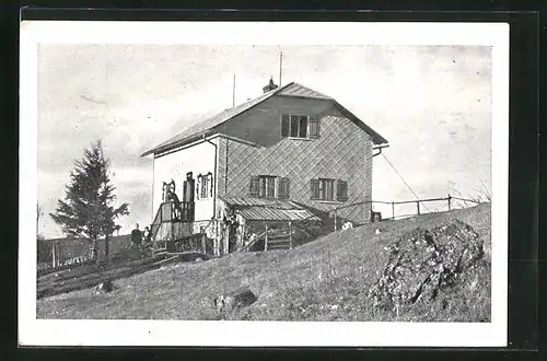 AK Hermann Rudolf Hütte am Schwarzwaldeck