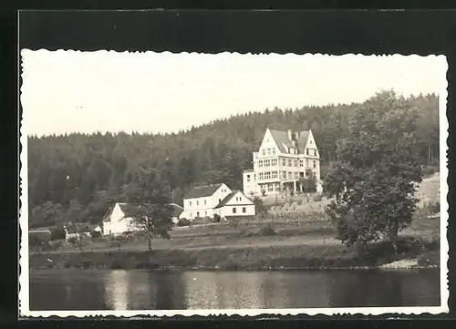 Foto-AK Cervena n. Vlt., Ortspartie