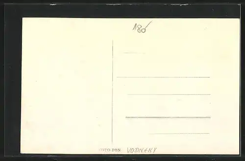 AK Vodnany, Upominka na otevreni Husova sboru ve Vodnanech, dne 5. dudna 1925