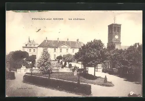 AK Pouilly-sur-Saone, Le Château