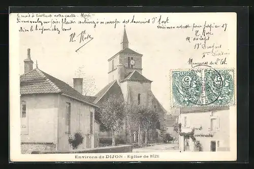 AK Bèze, Eglise de Bèze, Environs de Dijon