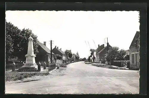 AK Chamblanc, Le Monument aux Morts