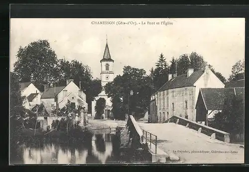 AK Chamesson, Le Pont et l`eglise