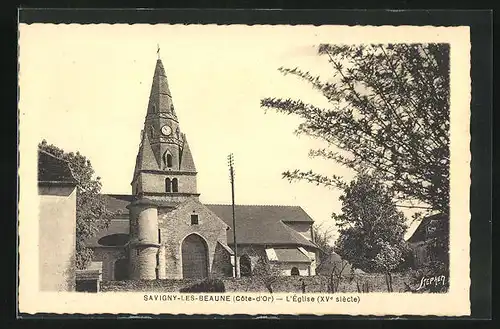 AK Savigny-les-Beaune, L`Eglise