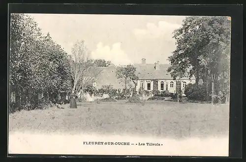 AK Fleurey-Sur-Ouche, Les Tilleuls