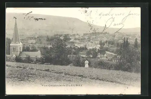 AK Fleurey-Sur-Ouche, Vue Générale