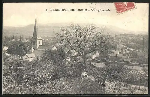 AK Fleurey-Sur-Ouche, Vue générale