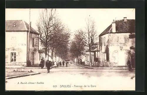 AK Saulieu, Avenue de la Gare