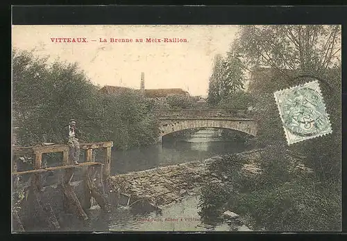 AK Vitteaux, La Brenne au Meix-Raillon, Angler