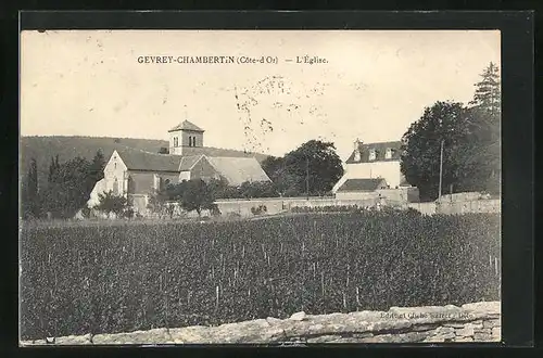 AK Gevrey-Chambertin, L`Eglise, Kirche