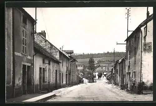 AK Blaisy-Bas, Une rue, Strassenpartie