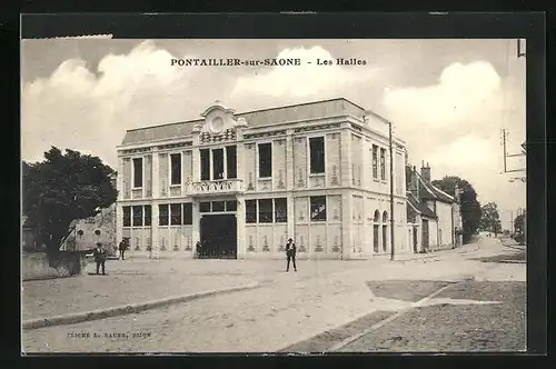 AK Pontailler-sur-Saone, Les Halles