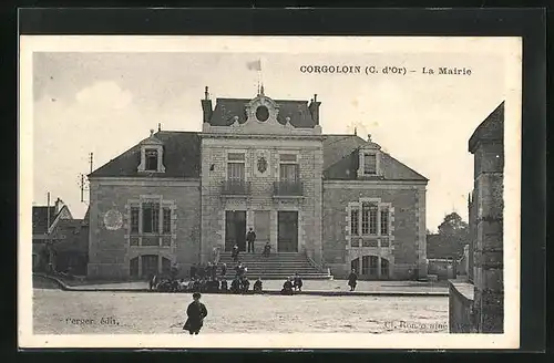 AK Corgoloin, La Mairie