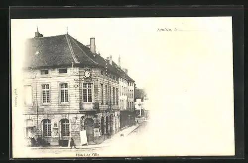 AK Saulieu, Hôtel de Ville, Rathaus