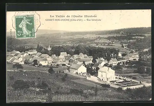 AK Gissey-sur-Ouche, Vue Generale