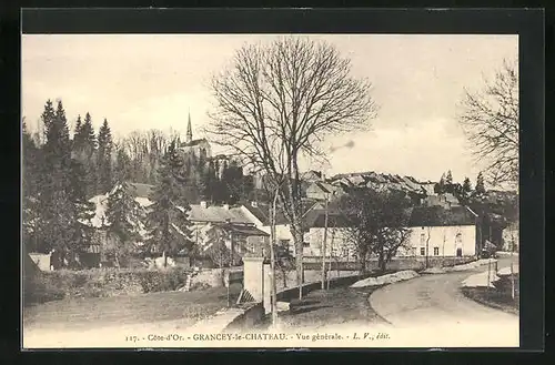 AK Grancey-le-Chateau, Vue generale