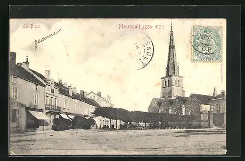 AK Meursault, La Place et l`Eglise