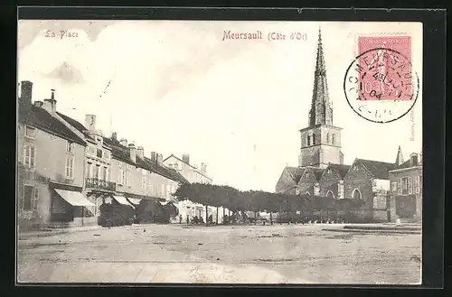 AK Meursault, La Place et l`Eglise