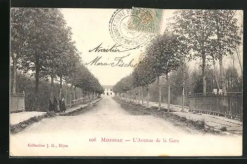 AK Mirebeau, L`Avenue de la Gare
