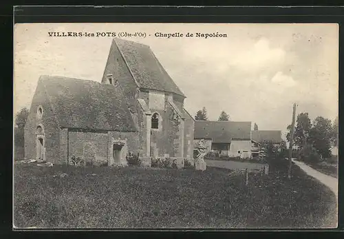 AK Villers-les-Pots, Chapelle de Napoléon