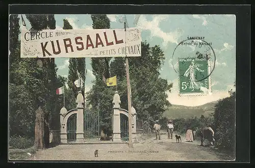 AK Santenay, Entrée de Kursaall